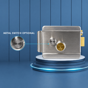 Rim Lock with Double Cylinder, 5 Digital Key, Dual Side
